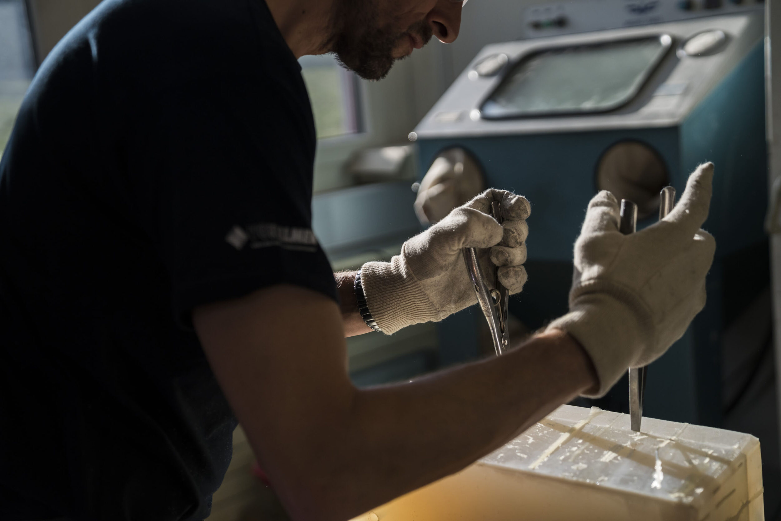 Vakuumguss mit Silikonformen